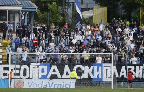 OFK Beograd supporters